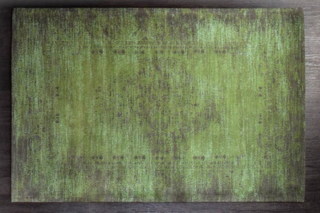 Luxe katoenen vloerkleed 240x160cm smaragdgroen oosters patroon - Img 5