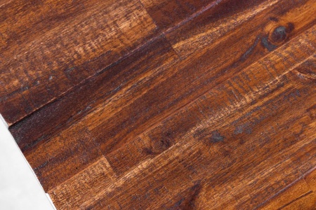 Massieve boomstam eettafel GENESIS 140cm acacia boomrand onderstel - Img 7