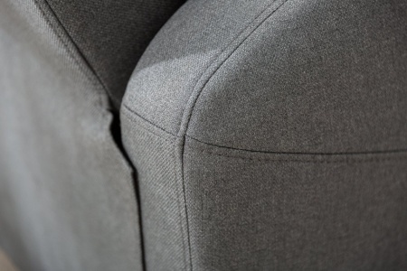 Moderne relaxfauteuil HOLLYWOOD II grijze tv-fauteuil met ligfunctie - Img 7