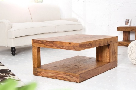 Salontafel Sheeshamhout Model: Giant - 90cm x 60cm - Img 6