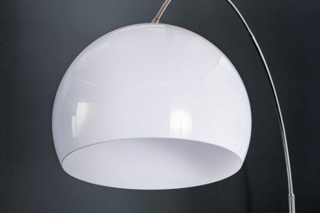 Vloerlamp Boog LOUNGE DEAL 175-205 cm witte marmeren voet vloerlamp - Img 3