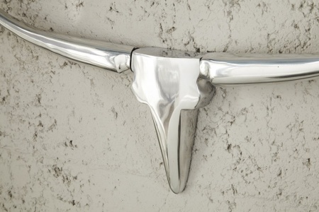 Wandgewei Model: Bull - Zilver - 75cm - Img 7