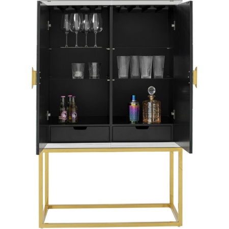 Barkast Queen met spiegelend glas, 147cm - Img 7