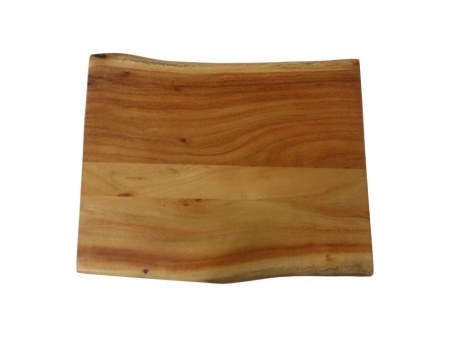 Bijzettafel Acacia Hout - 38x30x65 - Naturel/zwart - Acacia/ijzer - Img 4