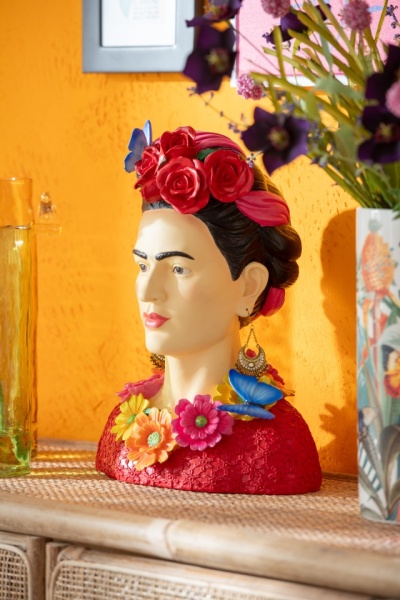 Buste Frida Kahlo Polyresine Large 40cm - Img 5