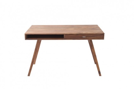 Design Bureau met Lade Massief Sheesham Hout 117 cm - Img 7