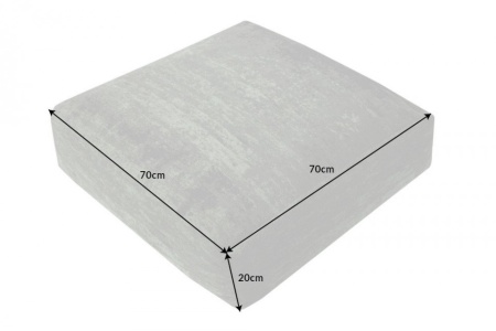 Design vloerkussen XL 70 cm groen zitkussen met abstract patroon - Img 2