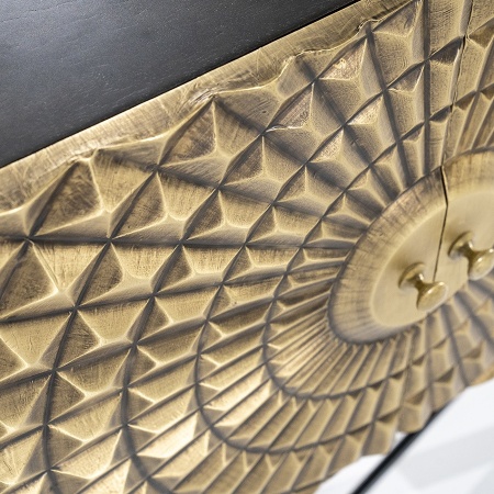 Dressoir Noa Goud 4-drs. 160cm - Img 3