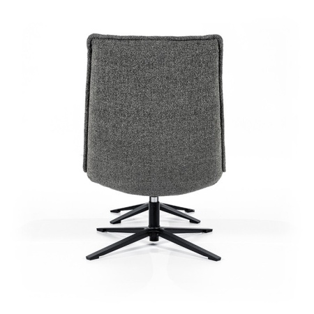 Fauteuil Marcus met voetenbank- antraciet Baquer - Img 3