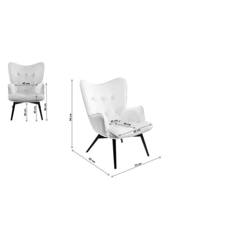 Fauteuil Zwart Vicky Velvet Blauwgroen - Img 8