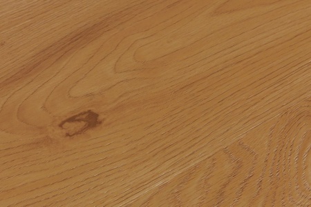 Industriële eettafel 160 cm eiken look gelamineerd houtmateriaal met zwart X-onderstel - Img 4