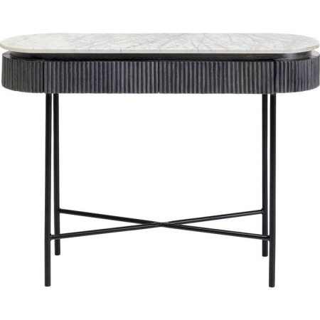 Kare design Console Glenn Sidetable 100cm met Marmer tafelblad - Img 2