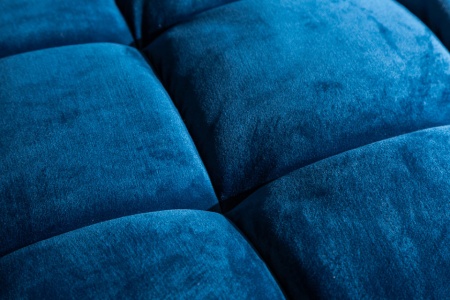 Luxe design 3-zitsbank 225 cm zitcomfort pocketvering stof fluweel aqua - Img 5