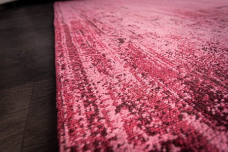 Luxe katoenen tapijt 240x160cm roze oosters patroon - Img 4