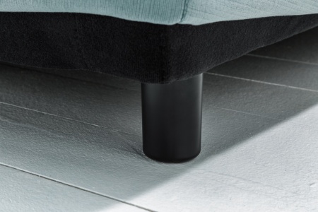 Velours petrol 3-zitsbank Afneembare Hoes Leaf 210 cm - Img 8