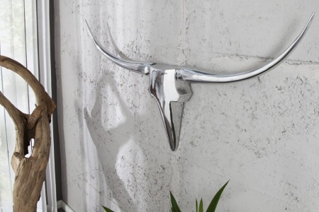 Wandgewei Model: Bull - Zilver - 120cm - Img 2