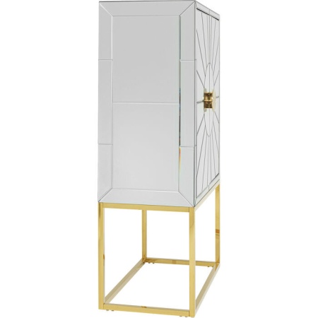 Barkast Queen met spiegelend glas, 147cm - Img 8