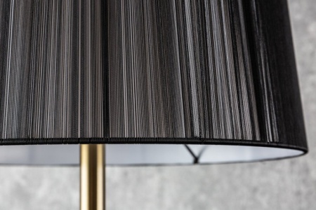 Barokke vloerlamp BEAUTY 160cm zwart goud geborstelde vloerlamp - Img 4