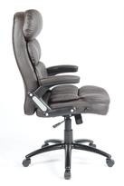 Bureaustoel Comfortabel Donker Bruin - Img 4