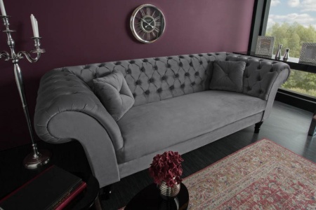 Chesterfield 3-zits bank PARIS 225cm - Img 4