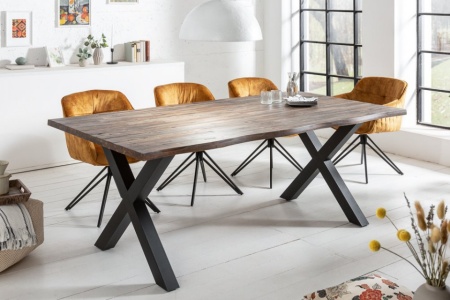Eettafel Genesis Vintage 160cm Massief Acacia Hout - Img 3