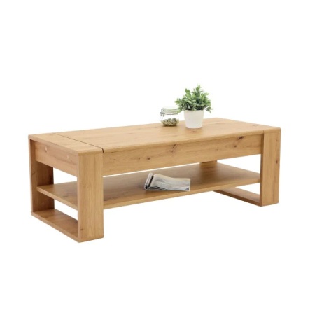 FUNCTIONELE Salontafel 130cm Opbergruimte onder het tafelblad - Img 2