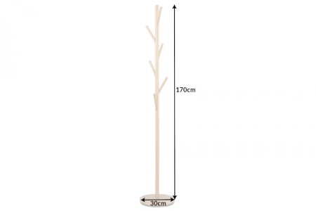 Moderne kapstok TREE 170 cm goud metalen kapstokhaak - Img 3