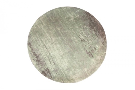 Rond Trendy Vintage vloerkleed 150 cm groen gewassen used look - Img 7