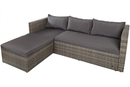 Tuin lounge hoekbank set, 2-delig - Img 2