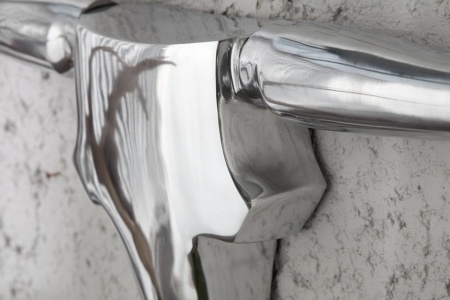 Wandgewei Model: Bull - Zilver - 120cm - Img 3