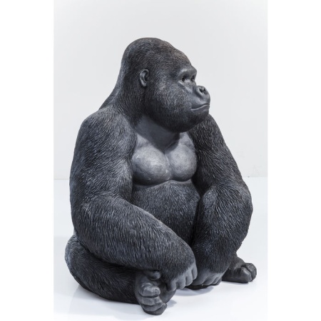 Deco Object Monkey Gorilla Side XL Zwart H76cm - Img 3