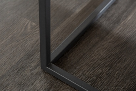 Design salontafel SYMBIOSE 100cm taupe keramiek in marmerlook - Img 4