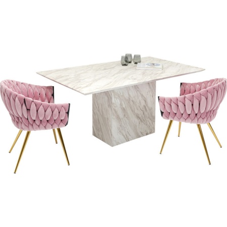 Eettafel Artistico Marmer 160x90 - Img 5