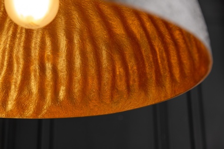 Elegante design hanglamp GLOW 50cm zwart goud hanglamp - Img 6