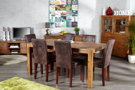 massief sheesham hout tv meubel 135 cm model lagos - Img 8
