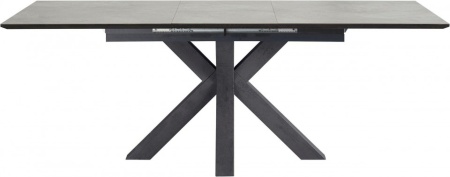 Moderne uitschuifbare eettafel 160-210 cm in keramische look - Img 4