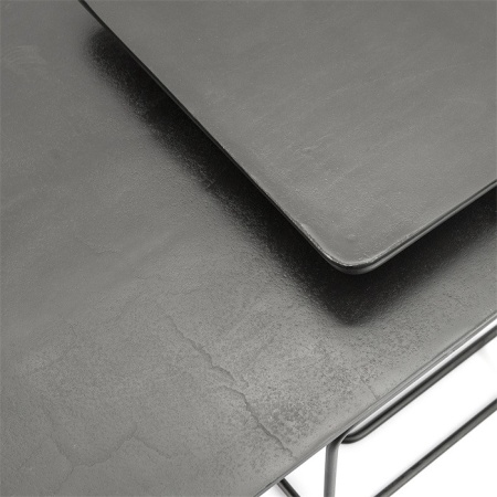 Salontafel Scott industrieel set van 2 Zwart - Img 2