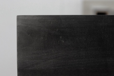 Set van 2 Vierkante zwart salontafel 70x70 cm/60x60 cm - black wash/antique gold - - Img 5