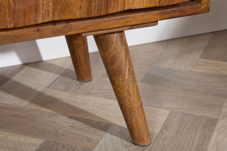 TV-Meubel Mystic Living 140cm Massief Sheesham Hout - Img 4