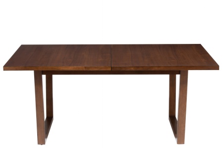 Uitschuifbare Eettafel Rubberhout Bruin 180cm uitschuifbaar 225 cm - Img 3