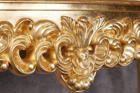 Barok Kaptafel,Consoletafel Sidetable Goud 110 cm Handgemaakt - Img 3