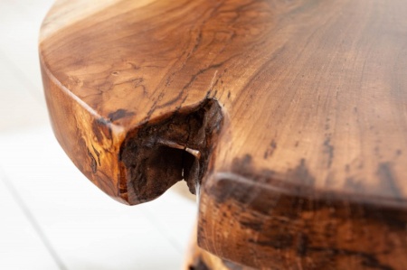 Bijzettafel Wortel 40cm teak - Img 4