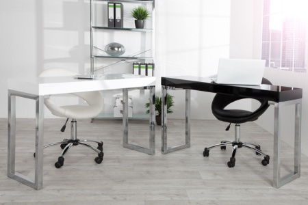 Bureau hoogglans zwart 120 cm - Img 7