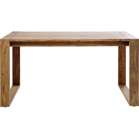 Bureau Natuur massieve sheeshamhout 150x70cm - Img 2