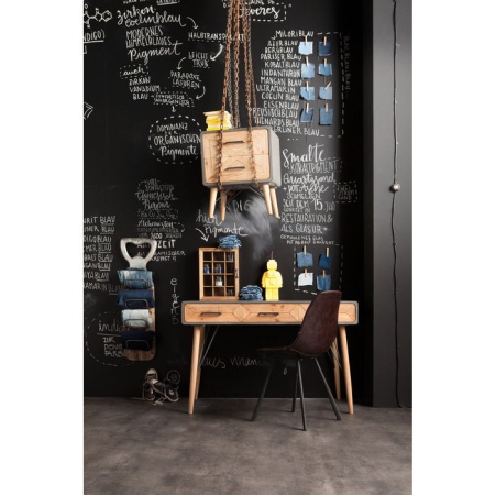Bureau X Factory 3 Drw 120x60cm - Img 7