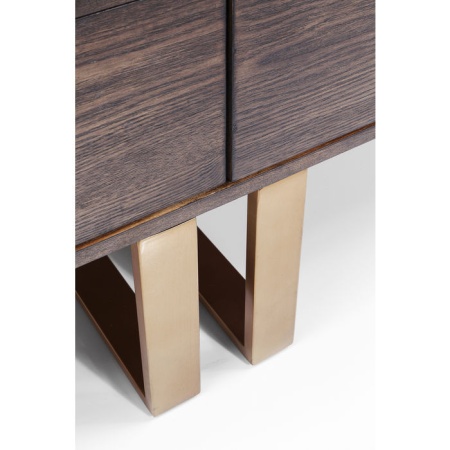 Design salontafel messinglook 135cm - Img 2