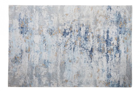Design vloerkleed 350x240m grijs blauw katoen - Img 7