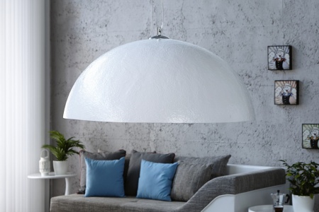 Elegante design hanglamp 70cm wit zilver Model Glow hanglamp - Img 5