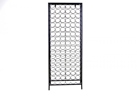 Industrieel wijnrek STORAGE 182cm zwart Flessenhouder voor 102 flessen - Img 8