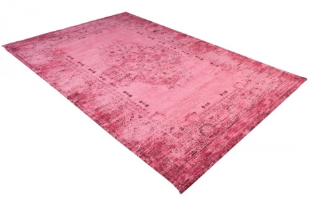 Luxe katoenen tapijt 240x160cm roze oosters patroon - Img 7